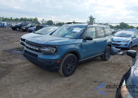 2021 Ford Bronco Sport Big Bend z USA, uszkodzony, nr VIN 3FMCR9B68MRA81954